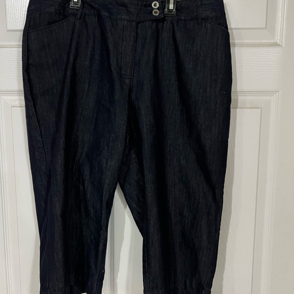 Plus size capri pants
